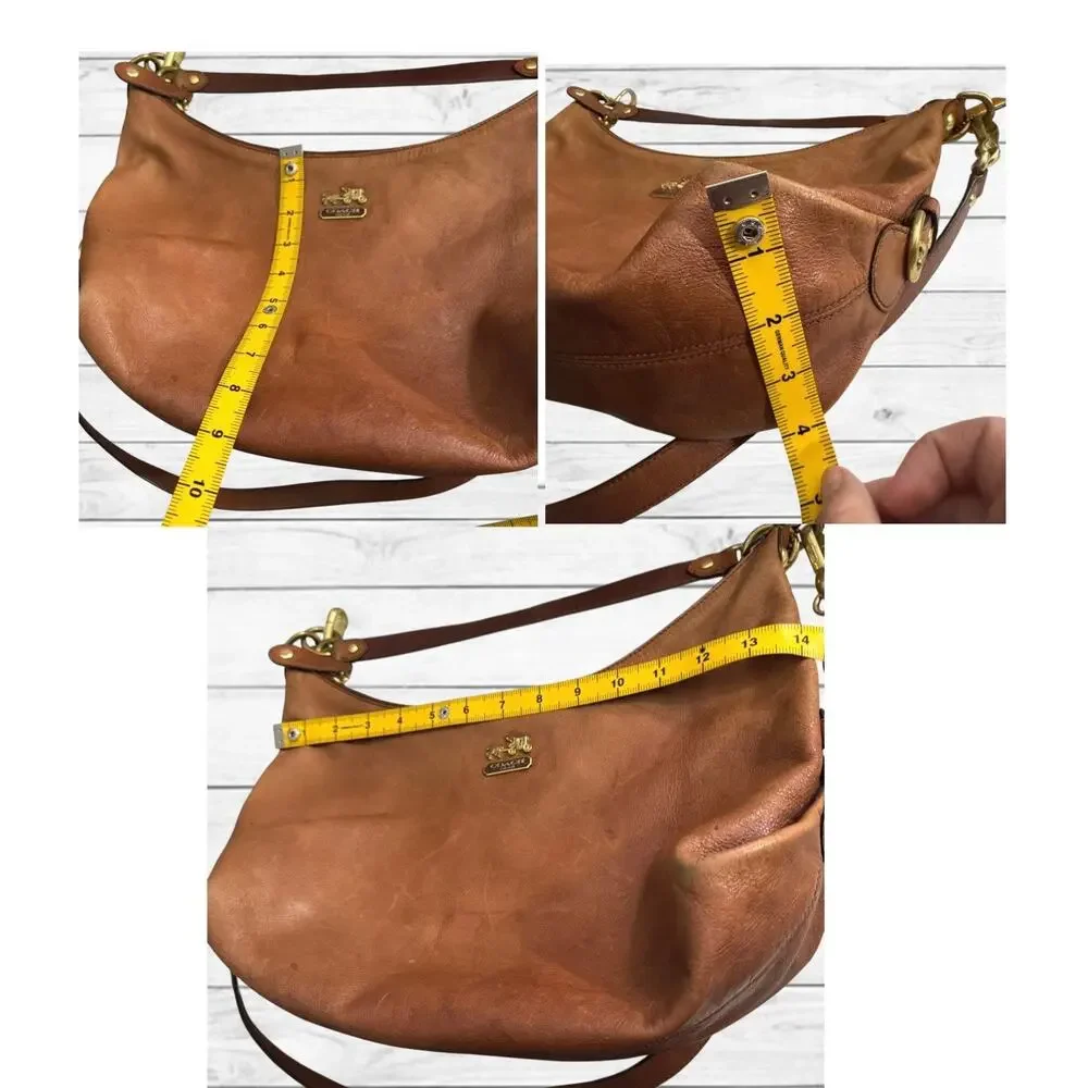 B8. COACH Madison 2-Way HOBO Bag Vintage - REHAB Bag - No-M0982-14304 - Picture 12 of 15